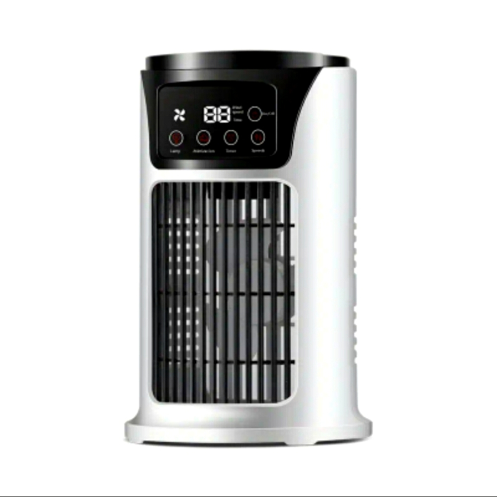 PORTABLE SMART AIR CONDITIONER W/7 LED LIGHTS